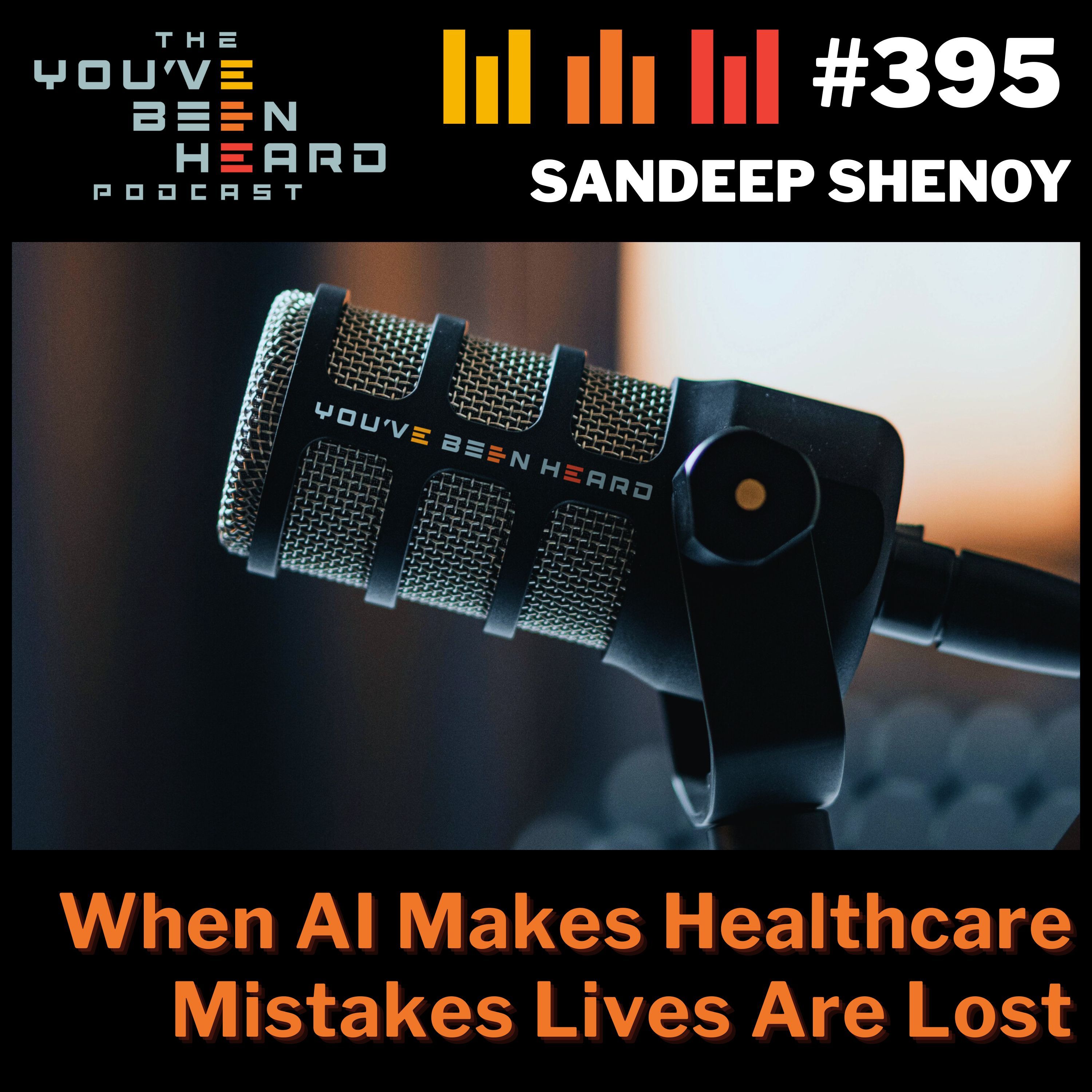 395- When AI Makes Healthcare Mistakes Lives Are Lost w/Sandeep Shenoy episode artwork