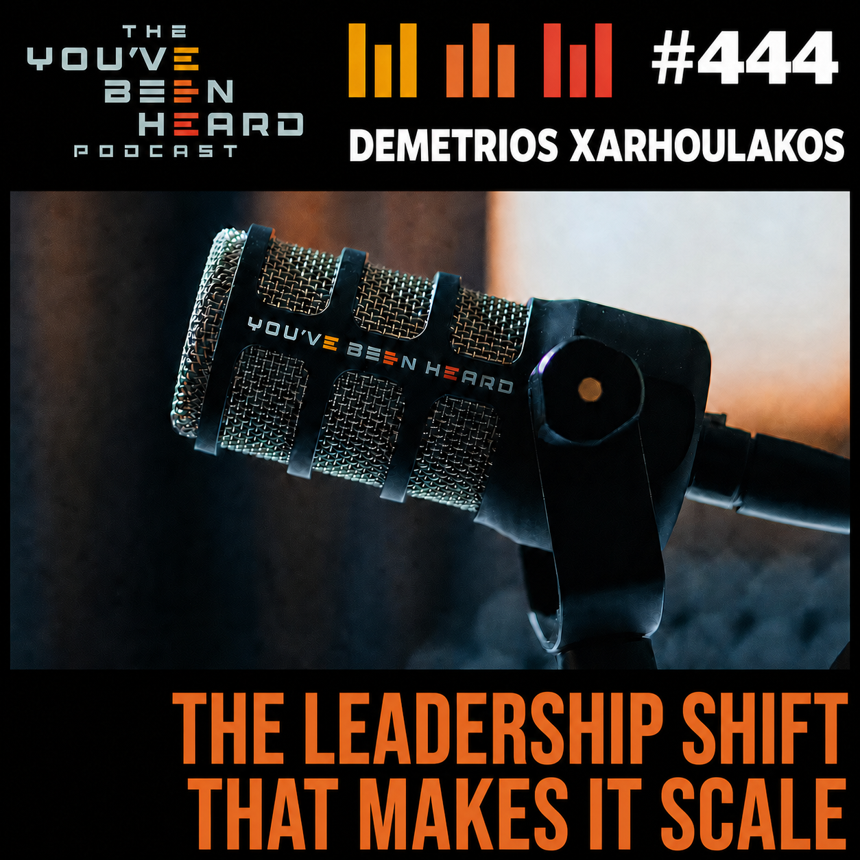444 - The Leadership Shift That Makes IT Scale w/Demetrios Xarhoulakos episode artwork