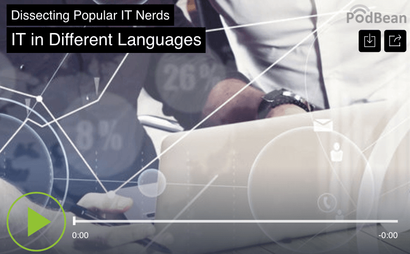 27. IT in Different Languages episode artwork