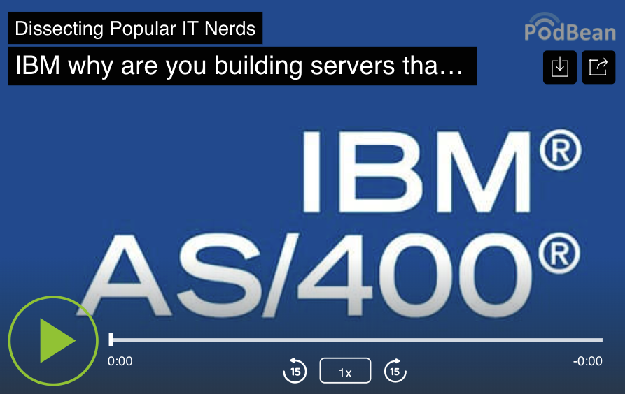 28. IBM why are you building servers that last long, don’t break, and are harder to hack? episode artwork