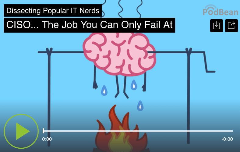30. CISO… The Job You Can Only Fail At episode artwork