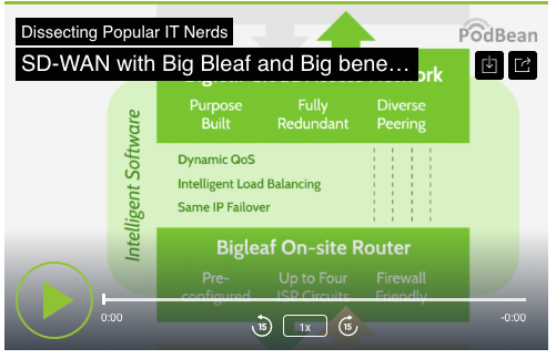 48. SD-WAN with Big Bleaf and Big benefits episode artwork
