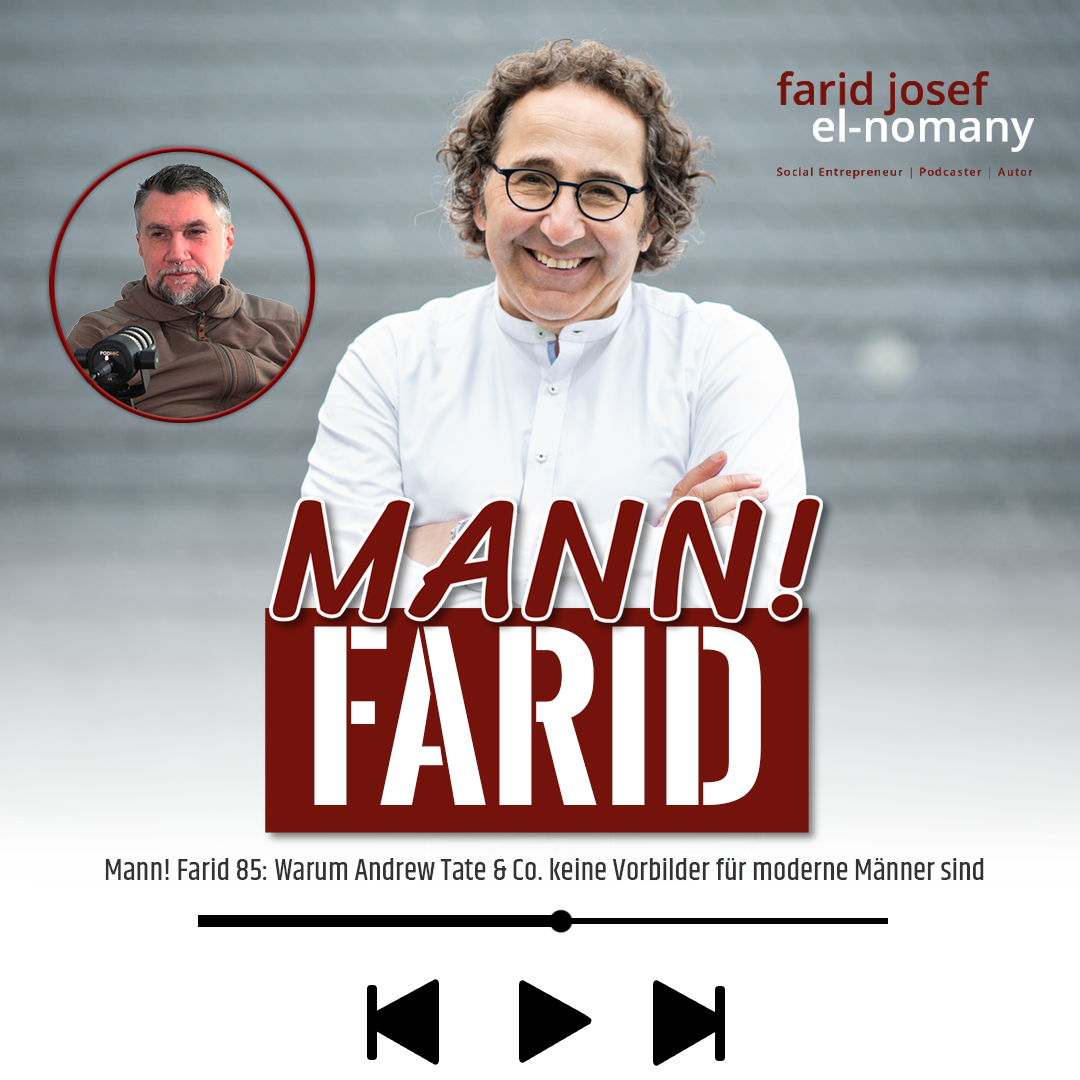 Mann! Farid Podcast 85: Ich bin kein Opfer mehr – Männerarbeit hat mein Leben verändert - Terje