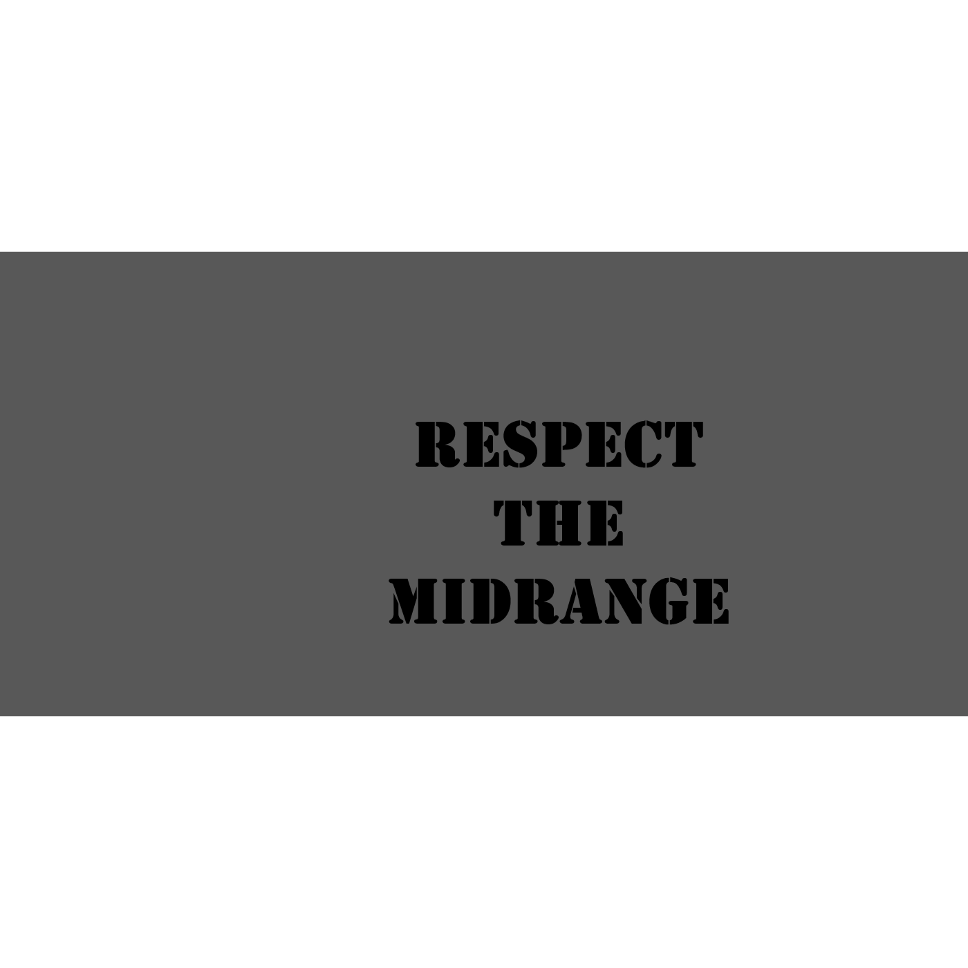 Respect the Midrange podcast artwork