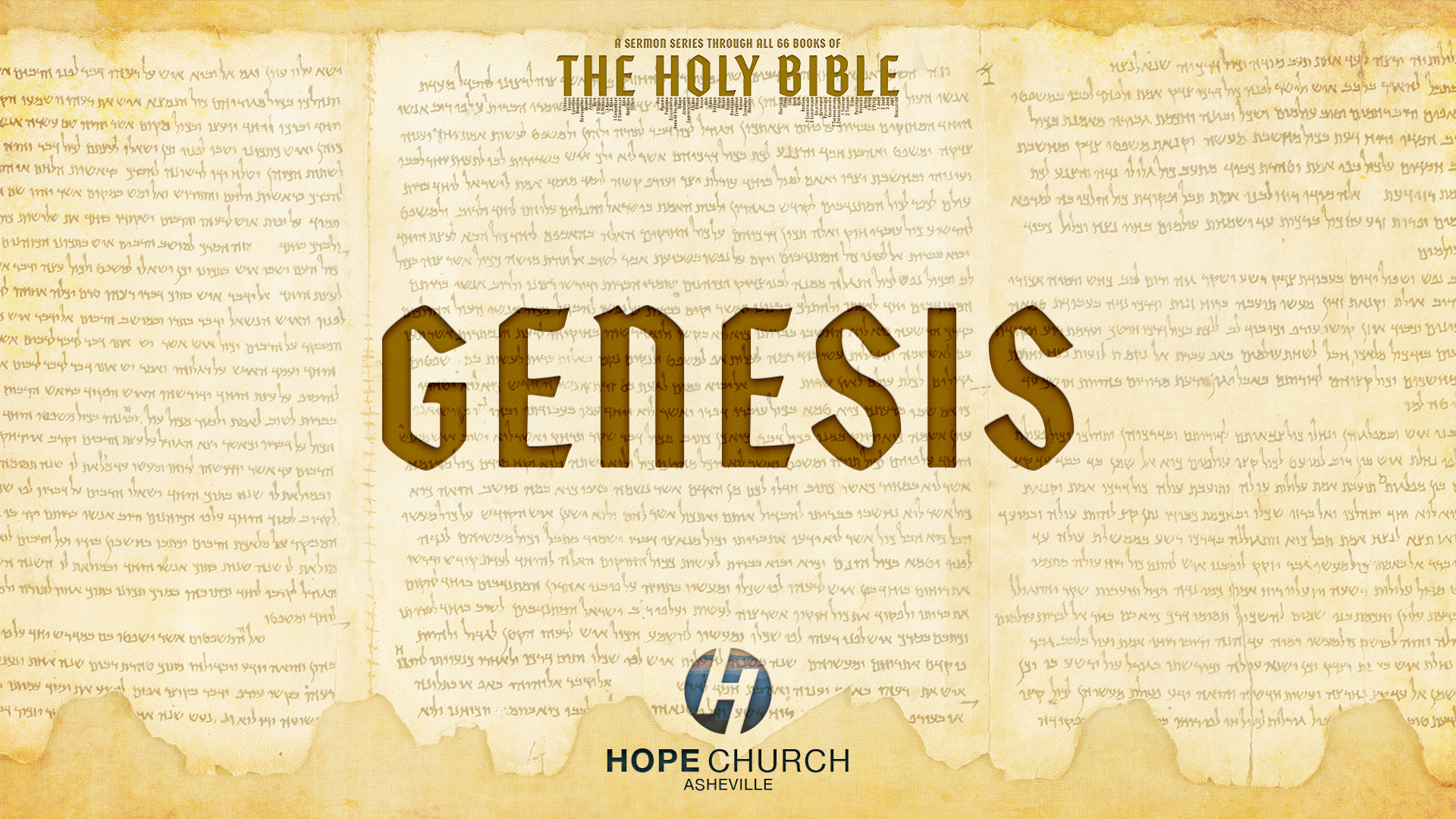 Genesis - The Holy Bible Series