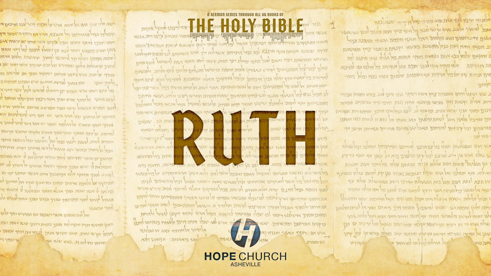 Ruth - The Holy Bible Series