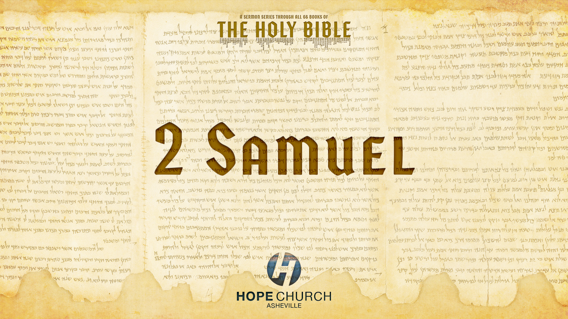 2 Samuel - The Holy Bible Series