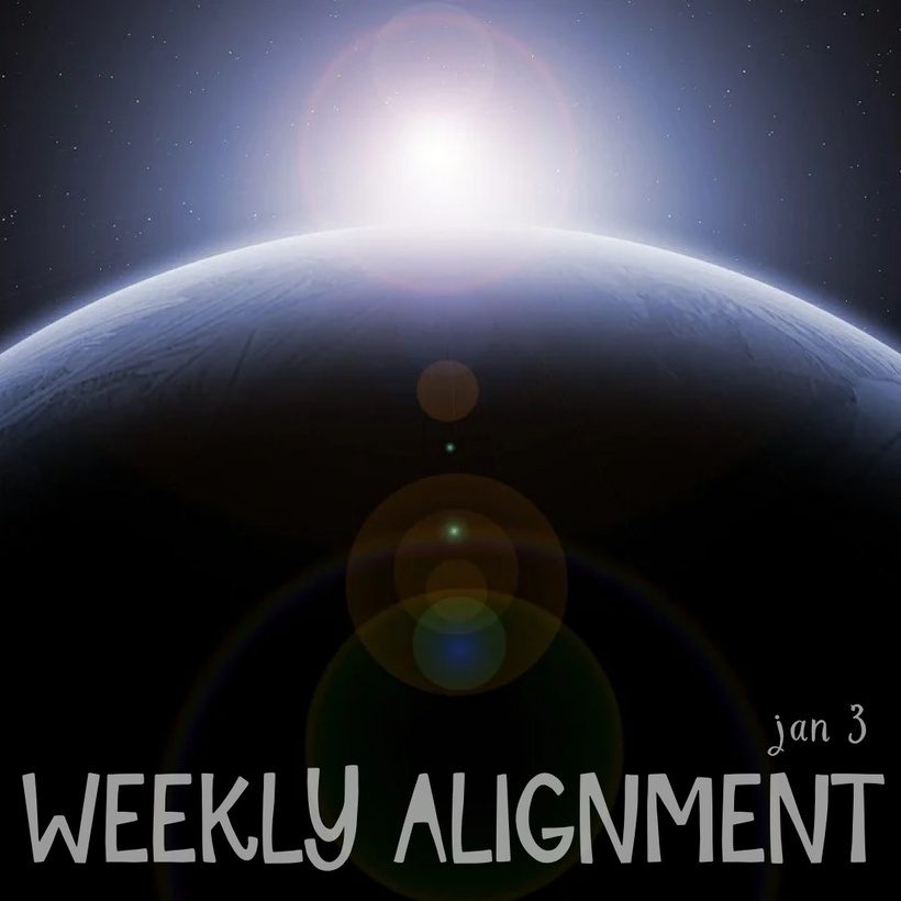 Weekly Alignment: January 3-10 episode artwork