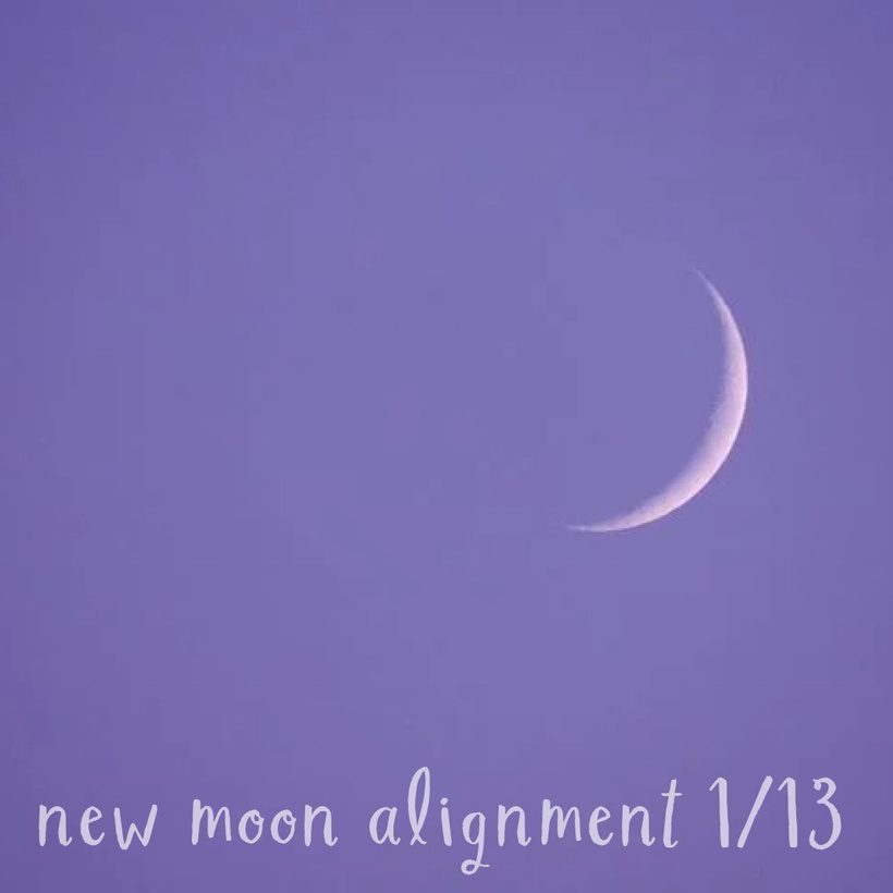 New Moon Alignment: January 13, 2021