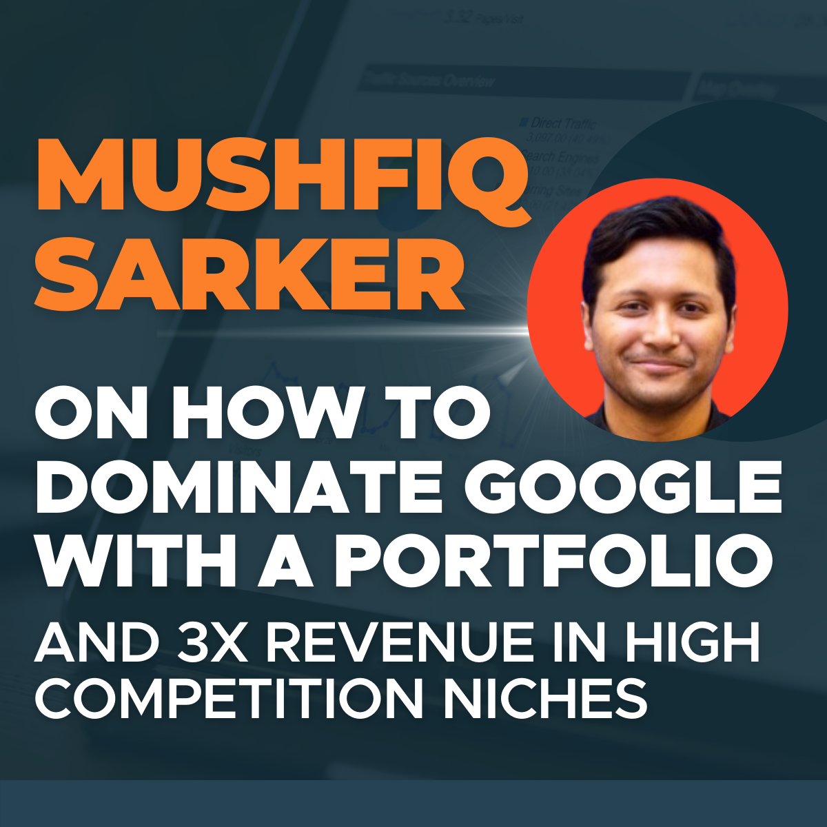 Mushfiq Sarker on how to dominate Google with a portfolio and 3x revenue in high competition niches
