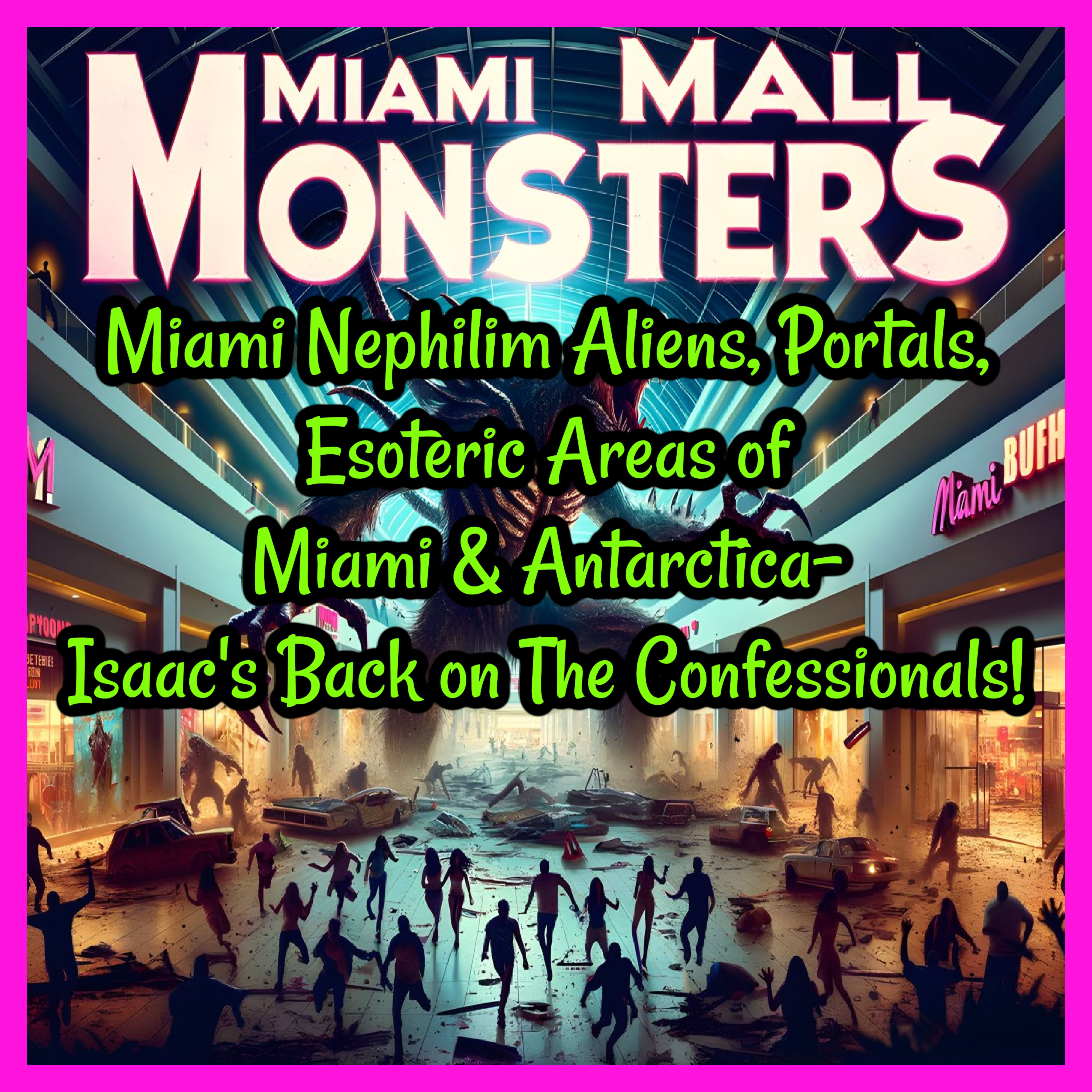 Miami Nephilim Aliens, Portals, Esoteric Areas of Miami & Antarctica- Isaac's Back on The Confessionals!