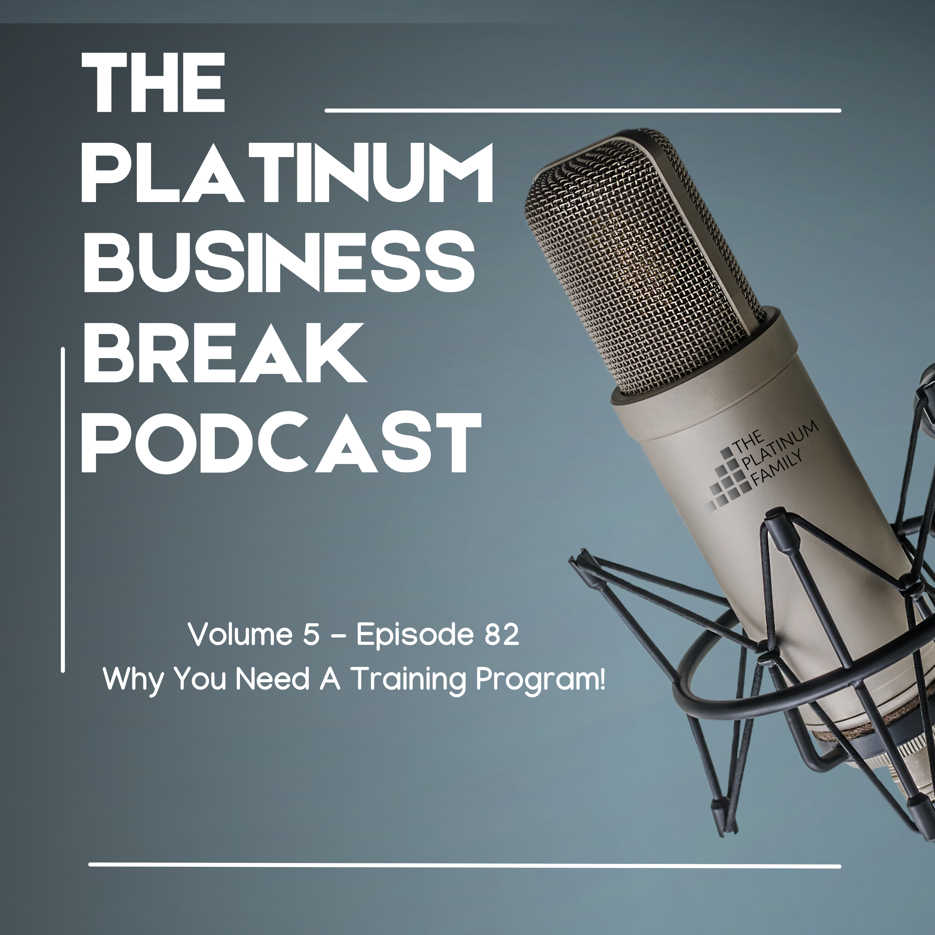 Why You Need A Training Program!