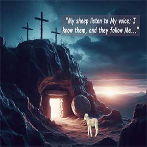 24.10.03 “Me a sheep?” (Is. 53:6; John 10:2-5)