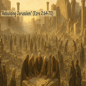 25.05.08 “Rebuilding Jerusalem” (Ezra 2:64-70)