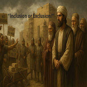25.05.13 “Inclusion or Exclusion?” (Ezra 4:1-5)