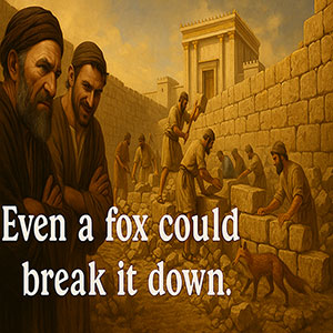 25.07.10 “Ridicule” (Nehemiah 4:1-6)