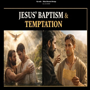 25.12.29 “Jesus Baptism & Temptation” (Matt. 3,4; Mark 2, Luke 3,4)