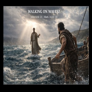26.01.27 “Walking on Waves? (John 6:16-21; Matt. 14:22-33)
