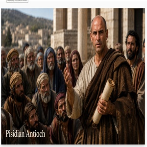 26.06.11 “Pisidian Antioch” (Acts 13:14-48)