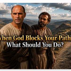 26.07.04 “When God blocks the Road?” (Acts 16:1-8)