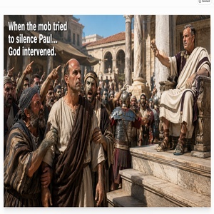 26.07.31 “Disorderly Conduct” (Acts 18:12-17)