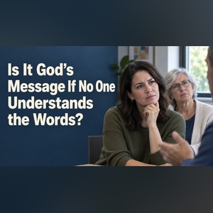 26.09.26 “Gibberish or God’s message?” (1 Cor. 14:1-5)