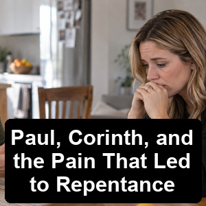 26.10.09 “Paul’s joy/pain relationship with Corinth” (2 Cor. 7:6-10)