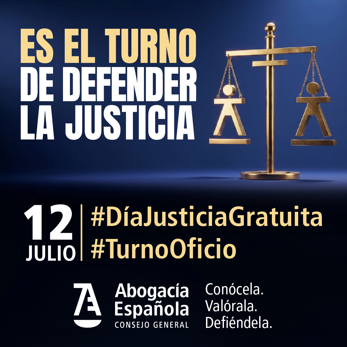 12 de julio, día de la Justicia Gratuita y el Turno de Oficio