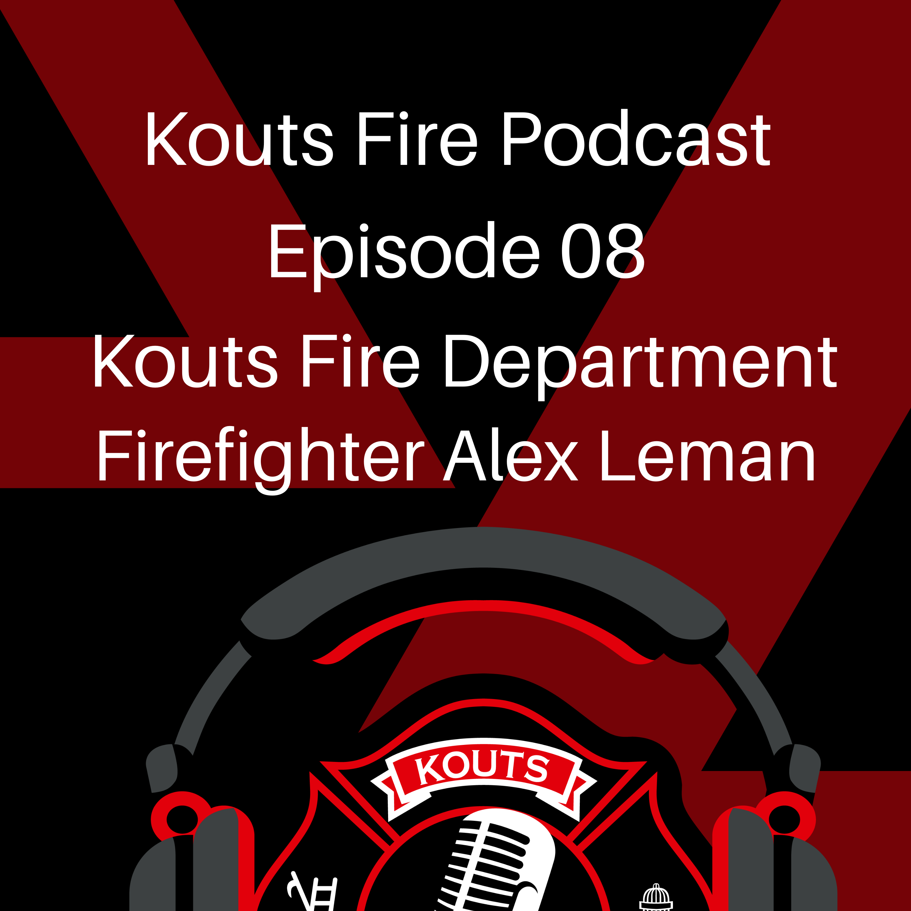 Kouts Firefighter Alex Leman