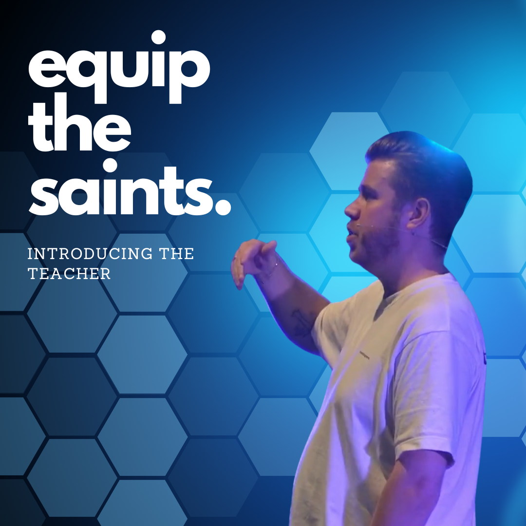 Shaun Hornsby | Equip the Saints | Introducing the Teacher