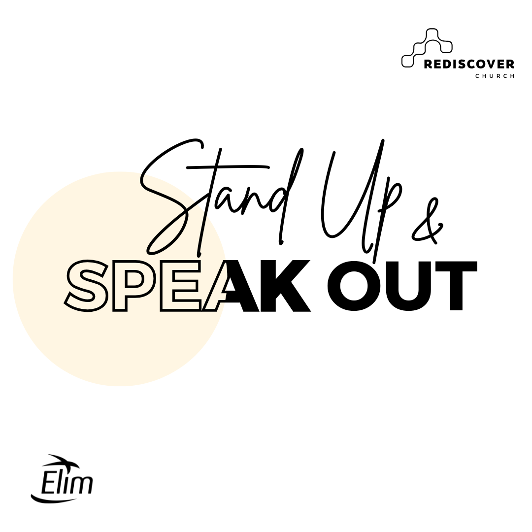 Stand Up & Speak Out | Rachel Hickson | Sunday 3rd November