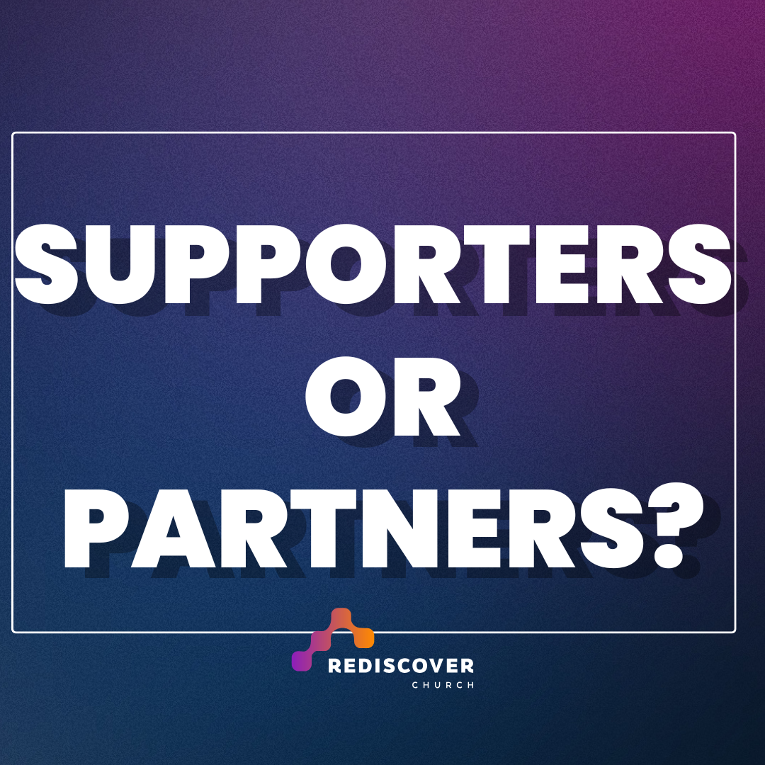 Supporters Or Partners? | Roger Rowland | 3rd November
