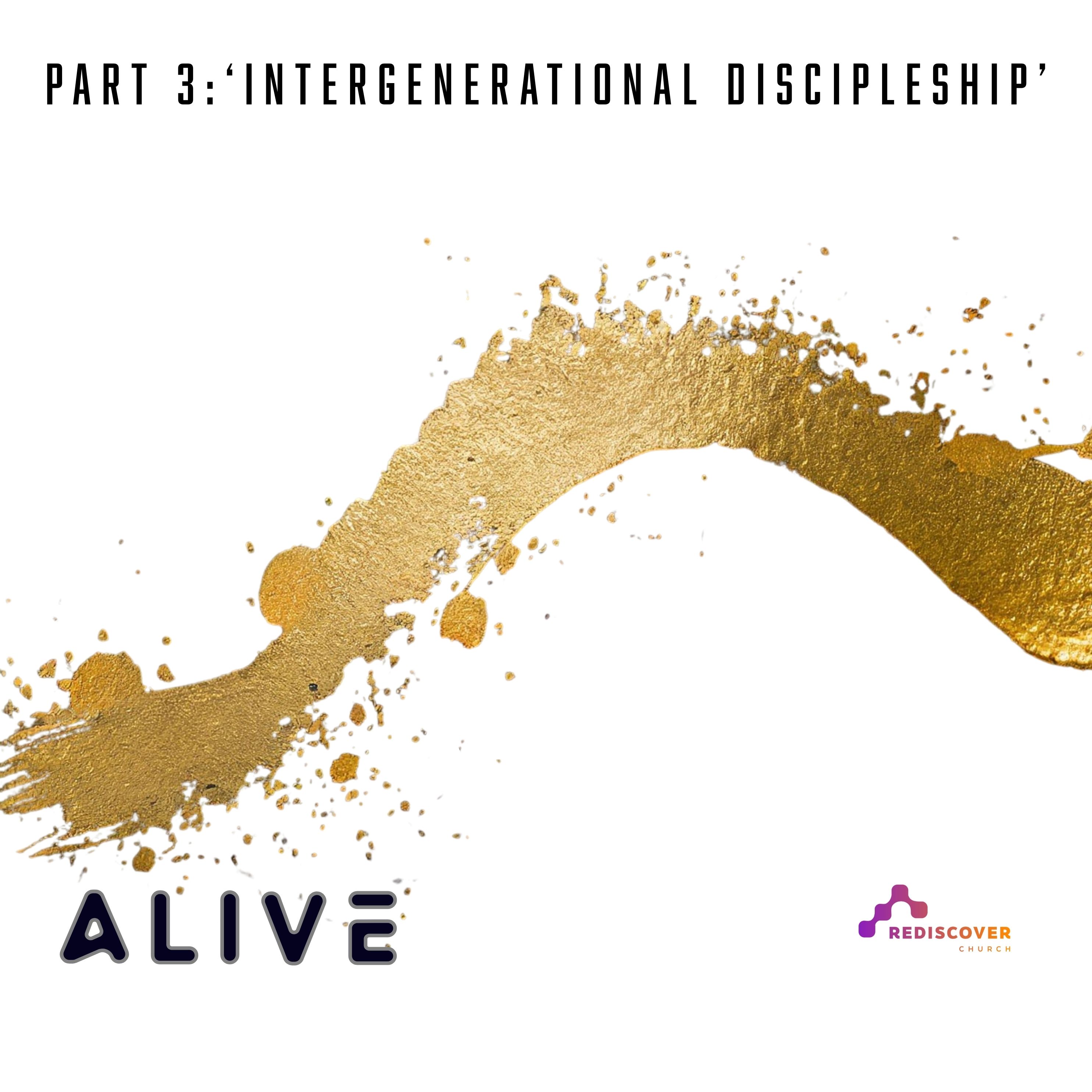 | Alive Part 3 - Intergenerational Discipleship| Ellie | 24th May 2026 |