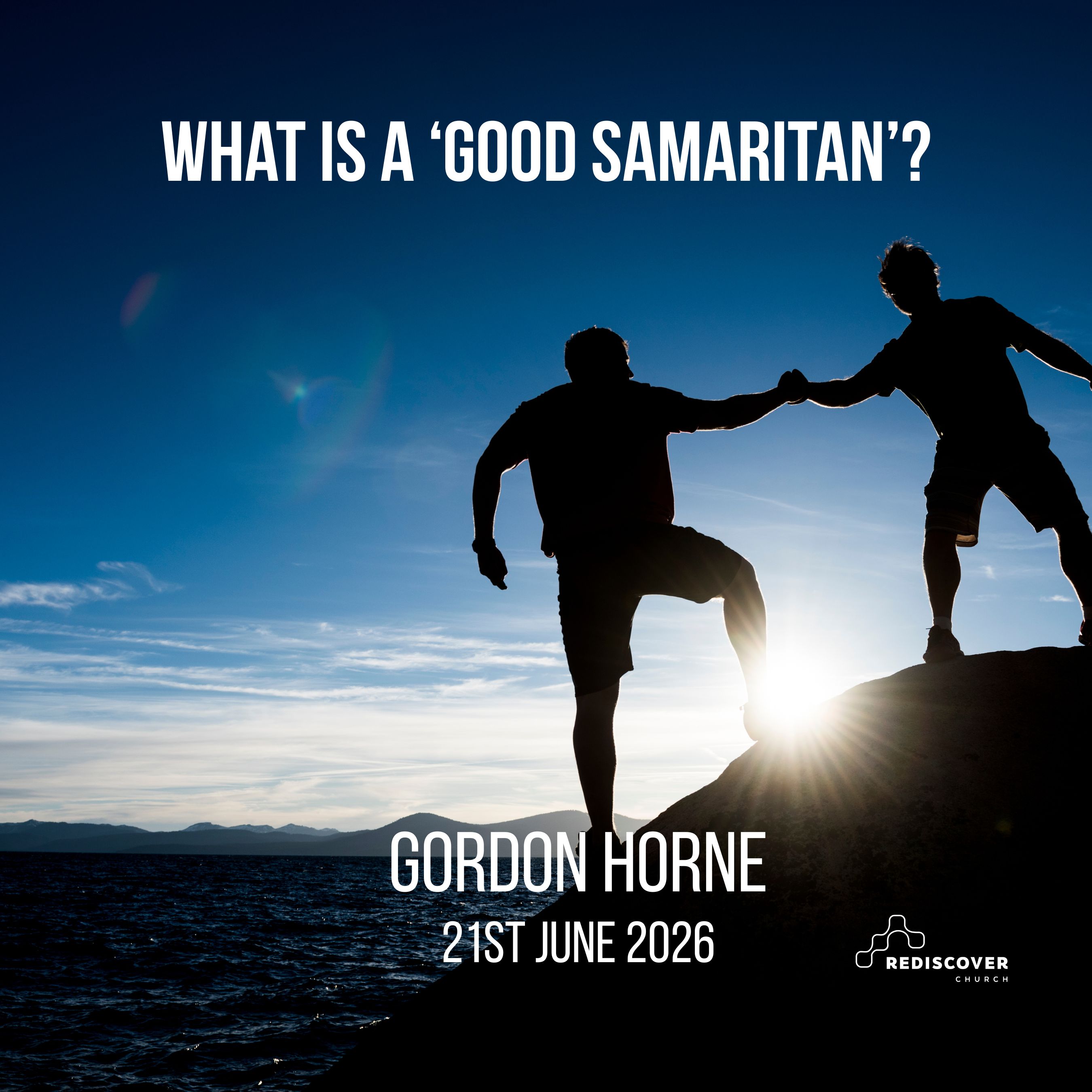 | What is a 'good samaritan'? | Gordon Horne | 21st June 2026