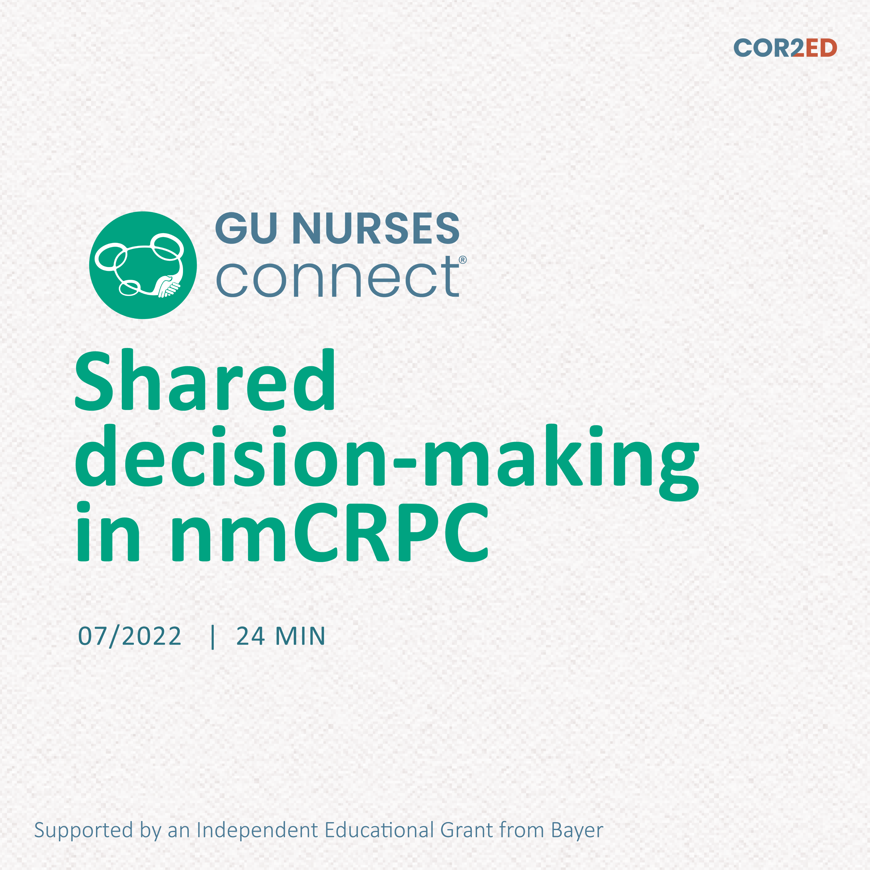 Shared decision-making in nmCRPC