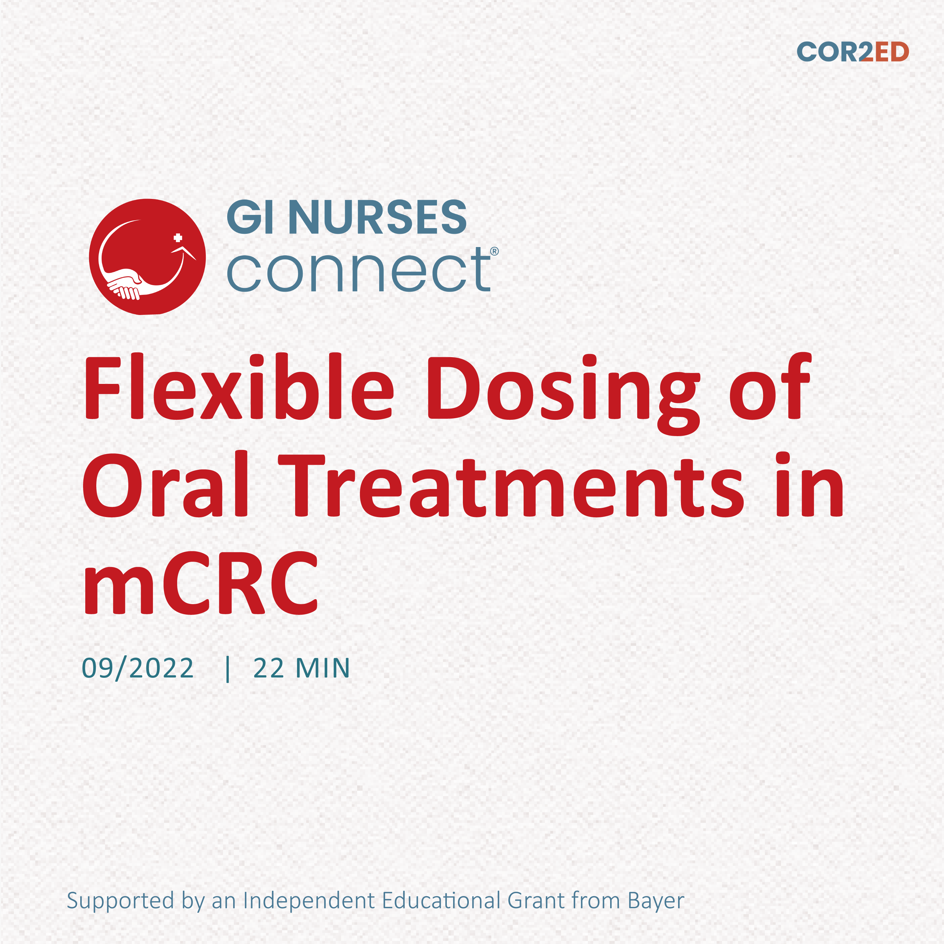 Flexible Dosing of Oral Treatments in mCRC