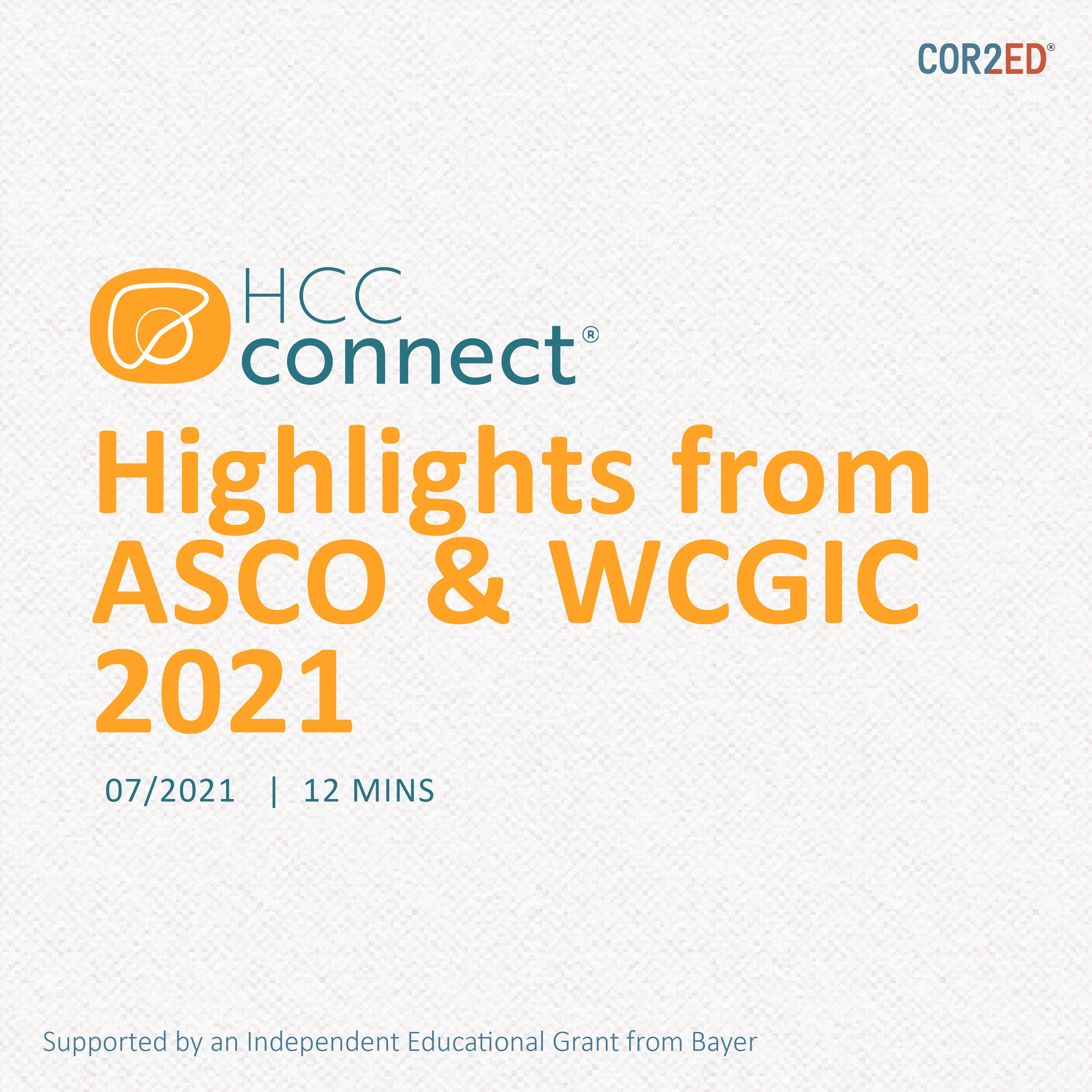 Hepatocellular carcinoma highlights from ASCO and WCGIC 2021