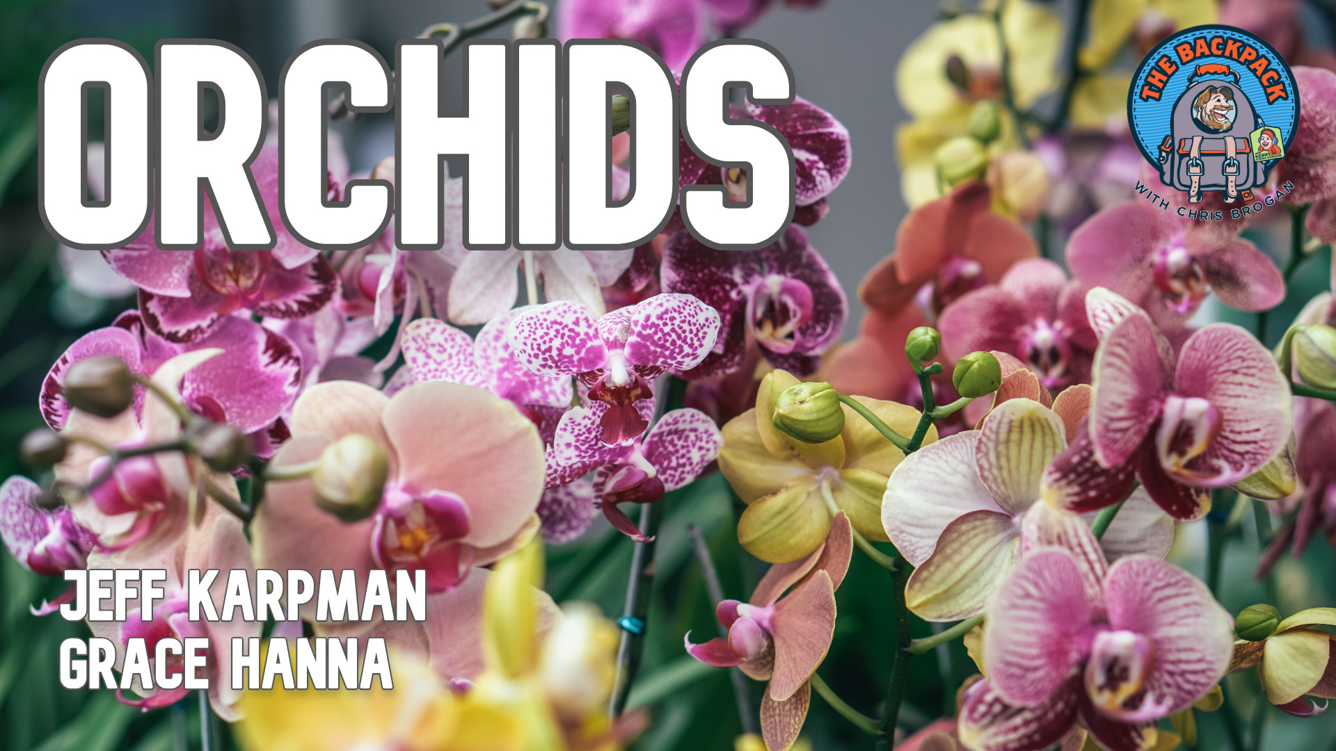 Jeff Karpman & Grace Hanna of Westerlay Orchids on The Backpack Show