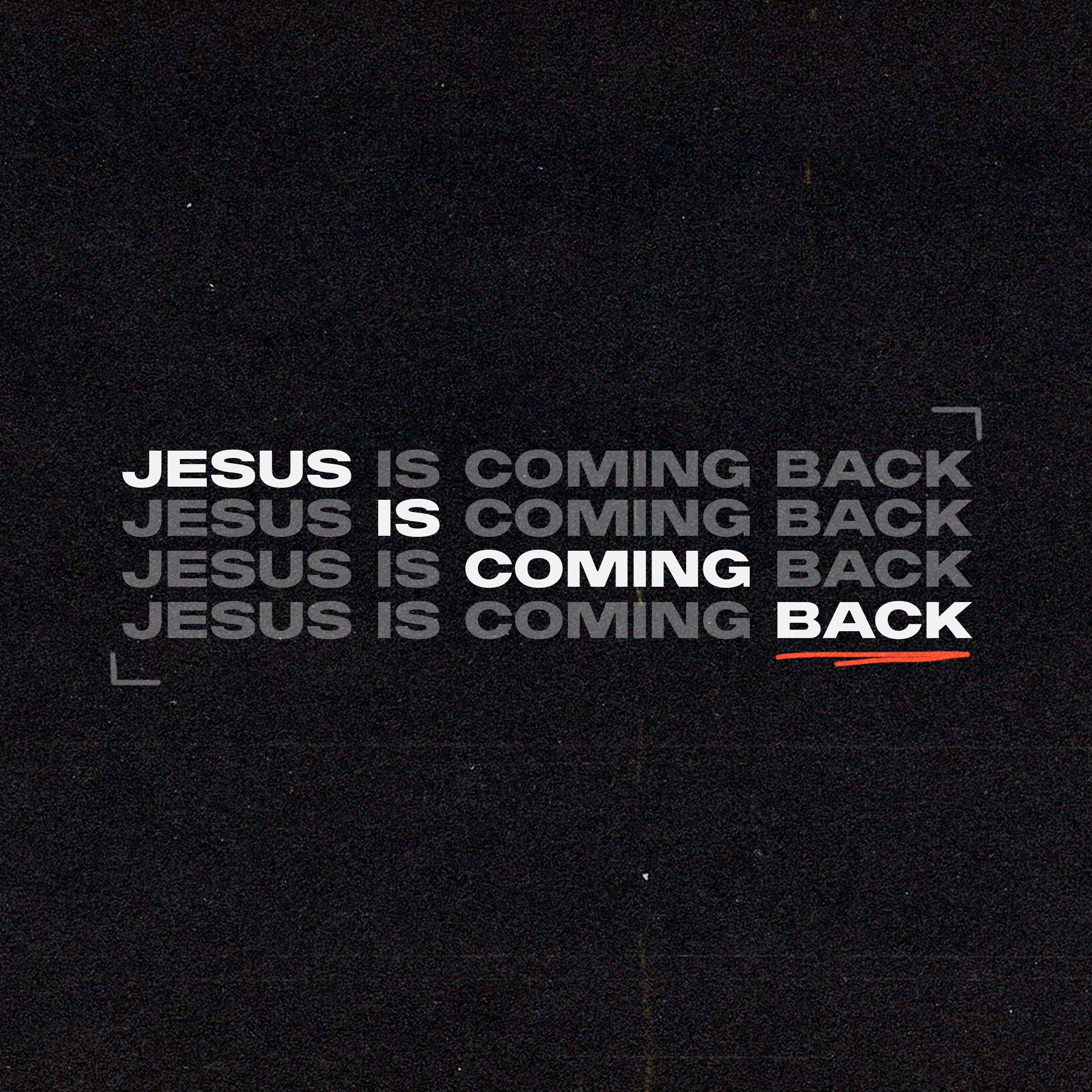 Jesus Is Coming Back