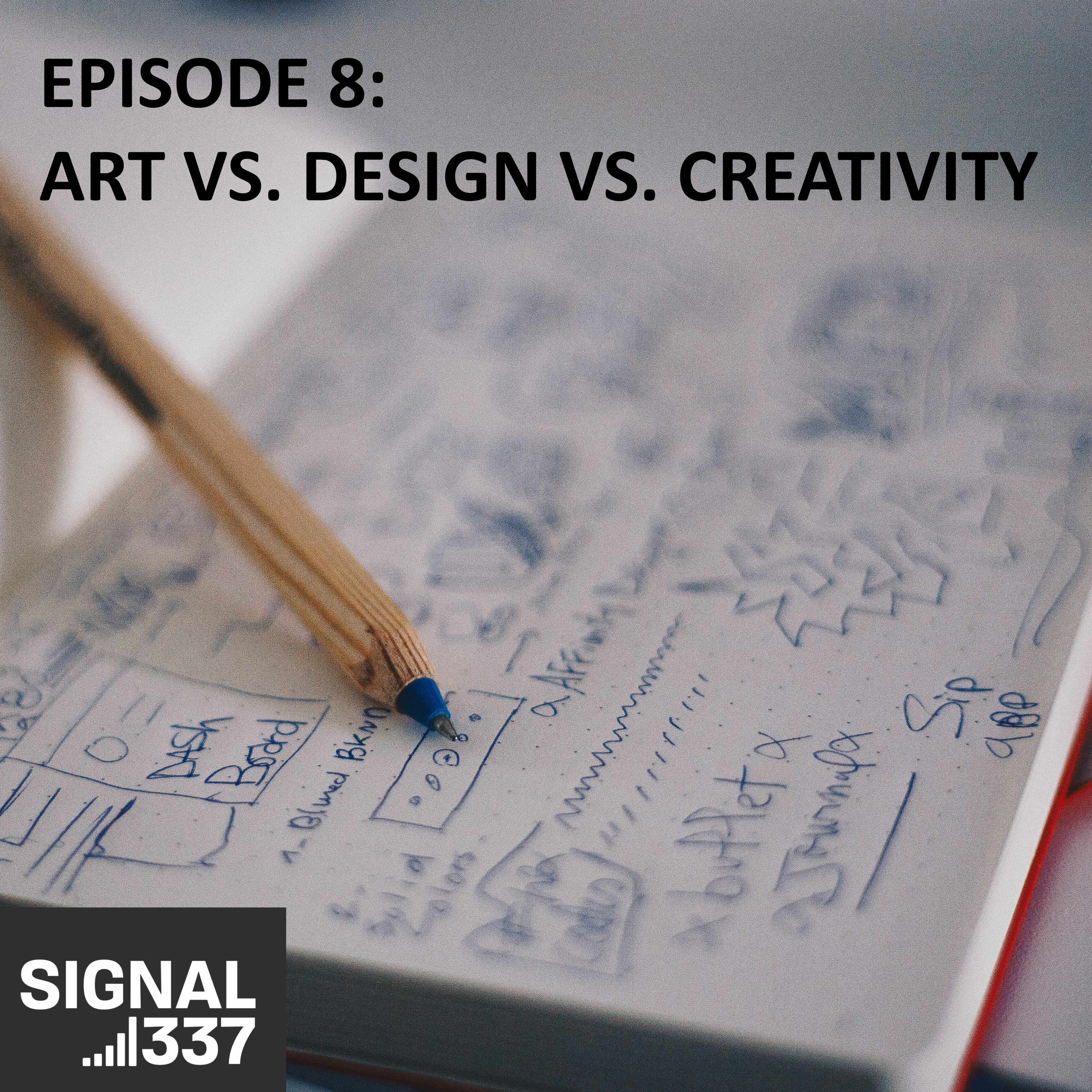 Art vs. Design vs. Creativity