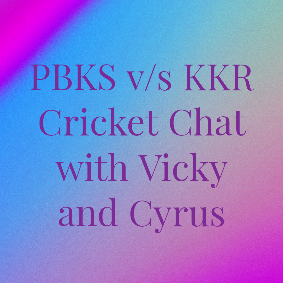 Cricket Chat EP 12 :- CSK and DC Win, Today Punjab V/s KKR