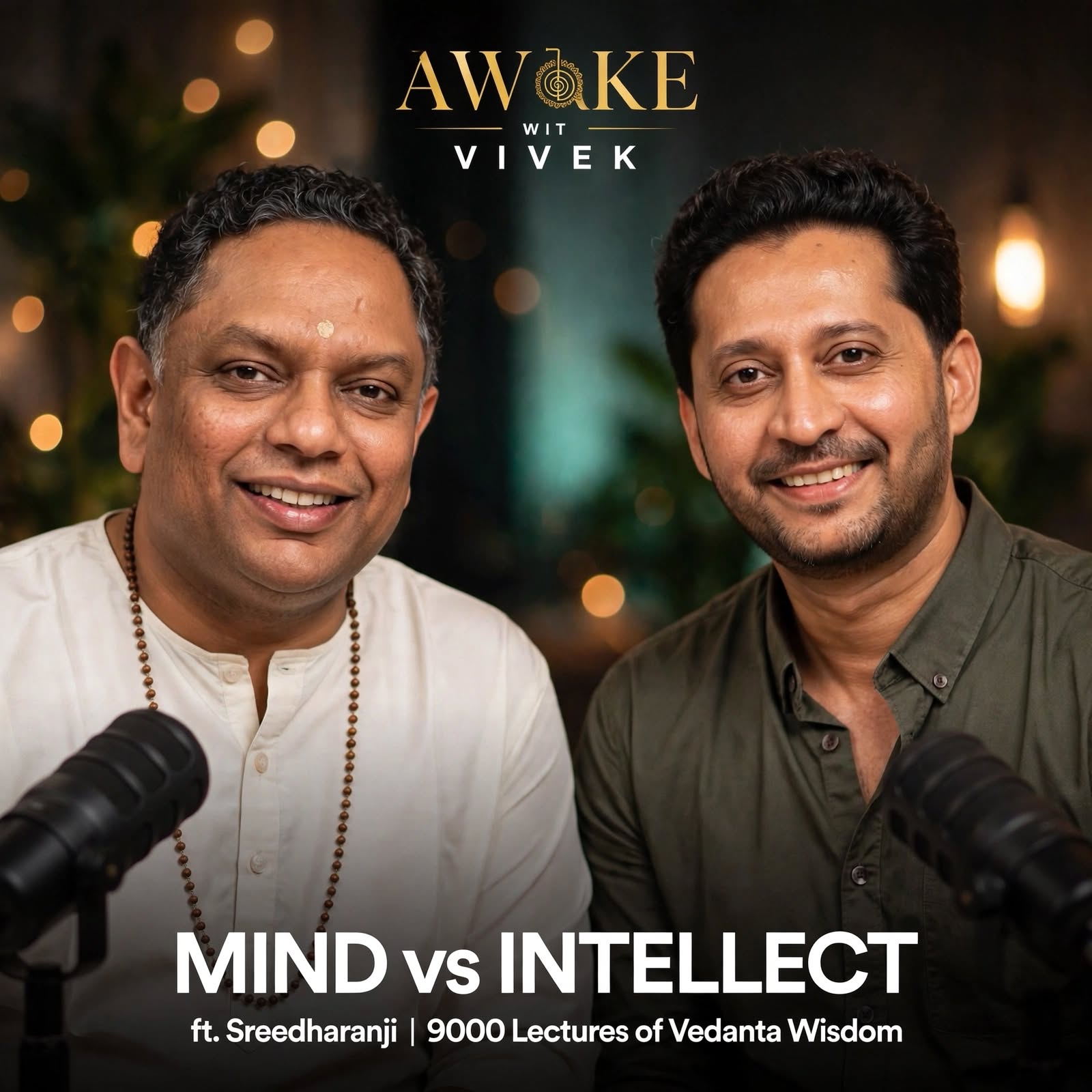 Vedanta Explained:Mind vs Intellect, Overthinking & Finding Inner Control - Sreedharanji