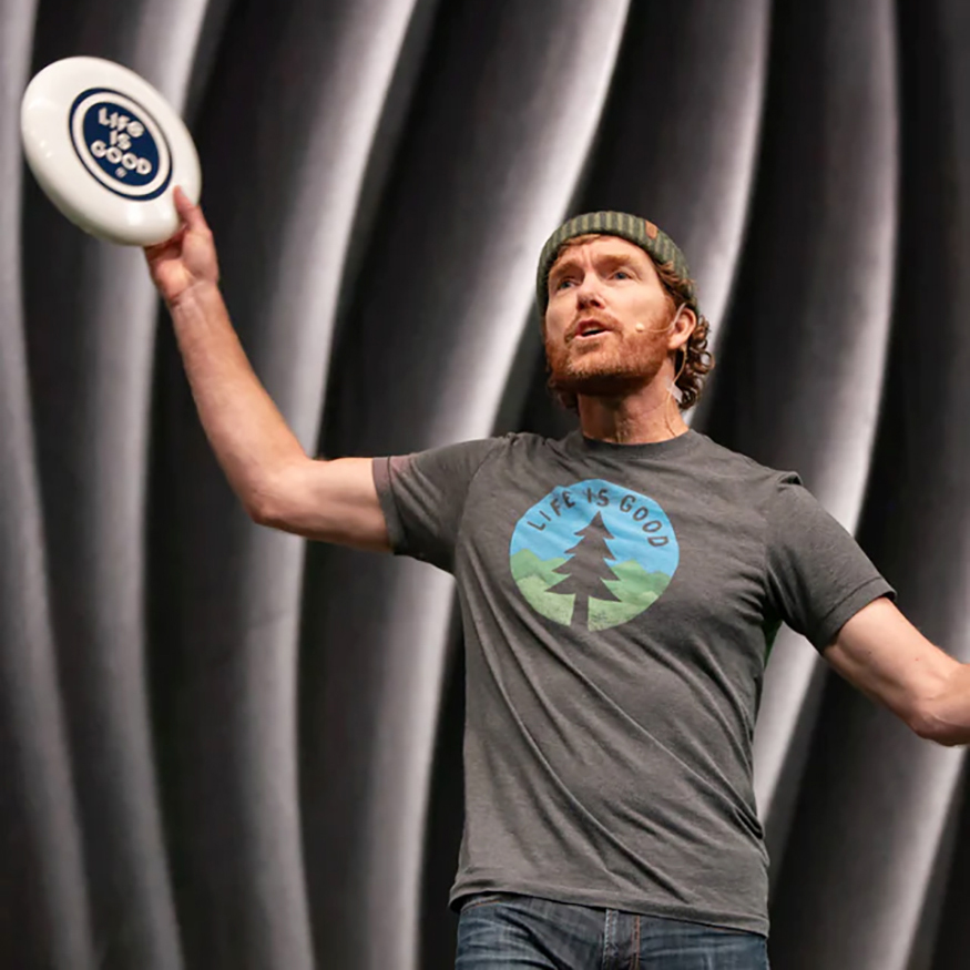 Life is Good co-founder John Jacobs visits Saratoga Springs