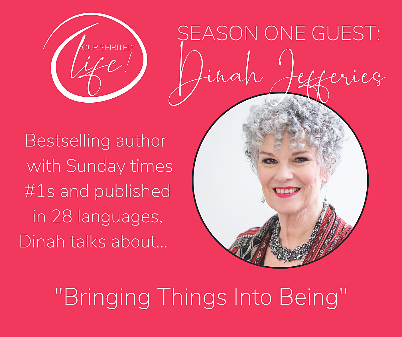 Dinah Jefferies: “Bringing Things Into Being.”