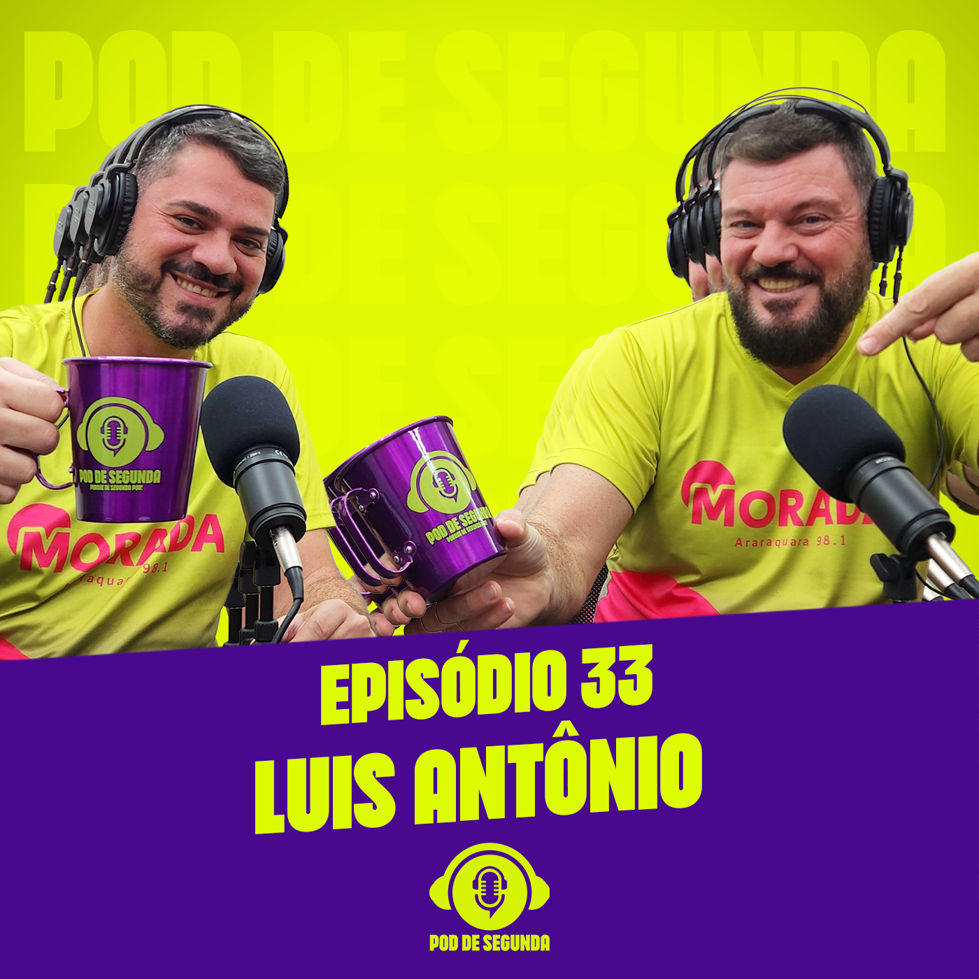 Pod de Segunda EP. 33 -  Luis Antônio