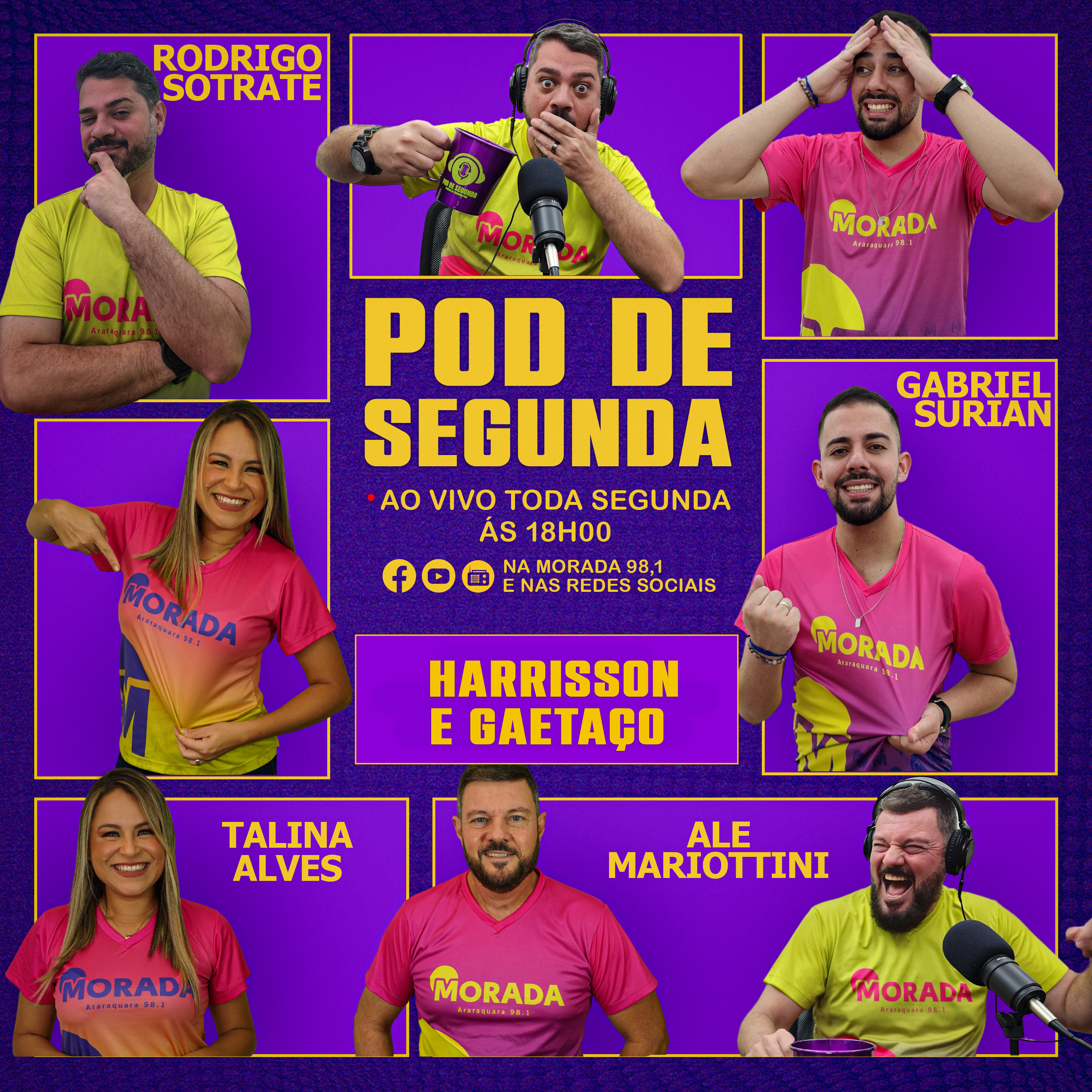 Pod de Segunda | Harrisson e Gaetaço (Especial Festa Junina)