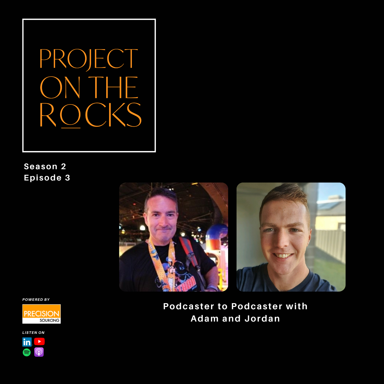Podcaster to Podcaster with Adam and Jordan