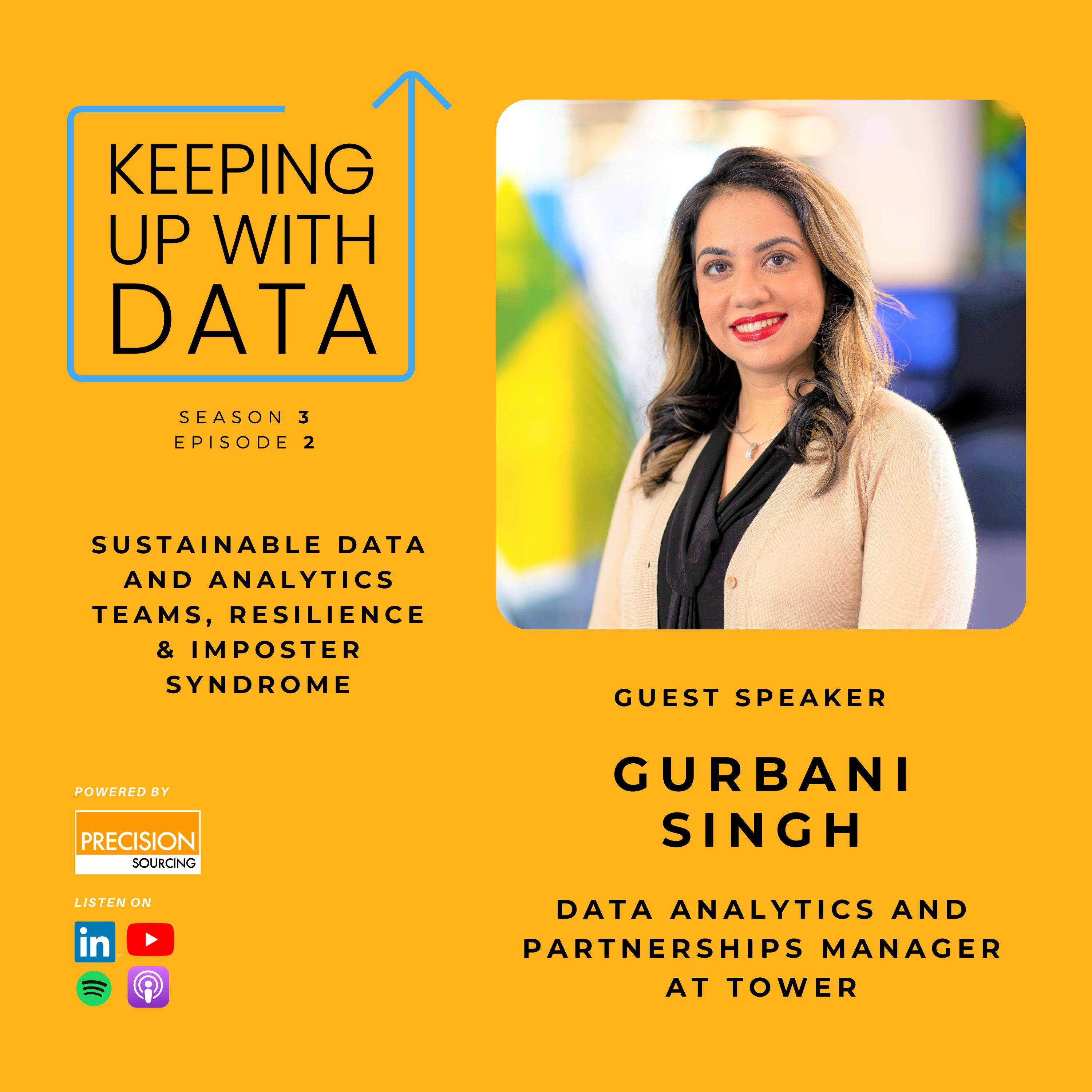 Sustainable Data And Analytics Teams, Resilience & Imposter Syndrome With Gurbani Singh