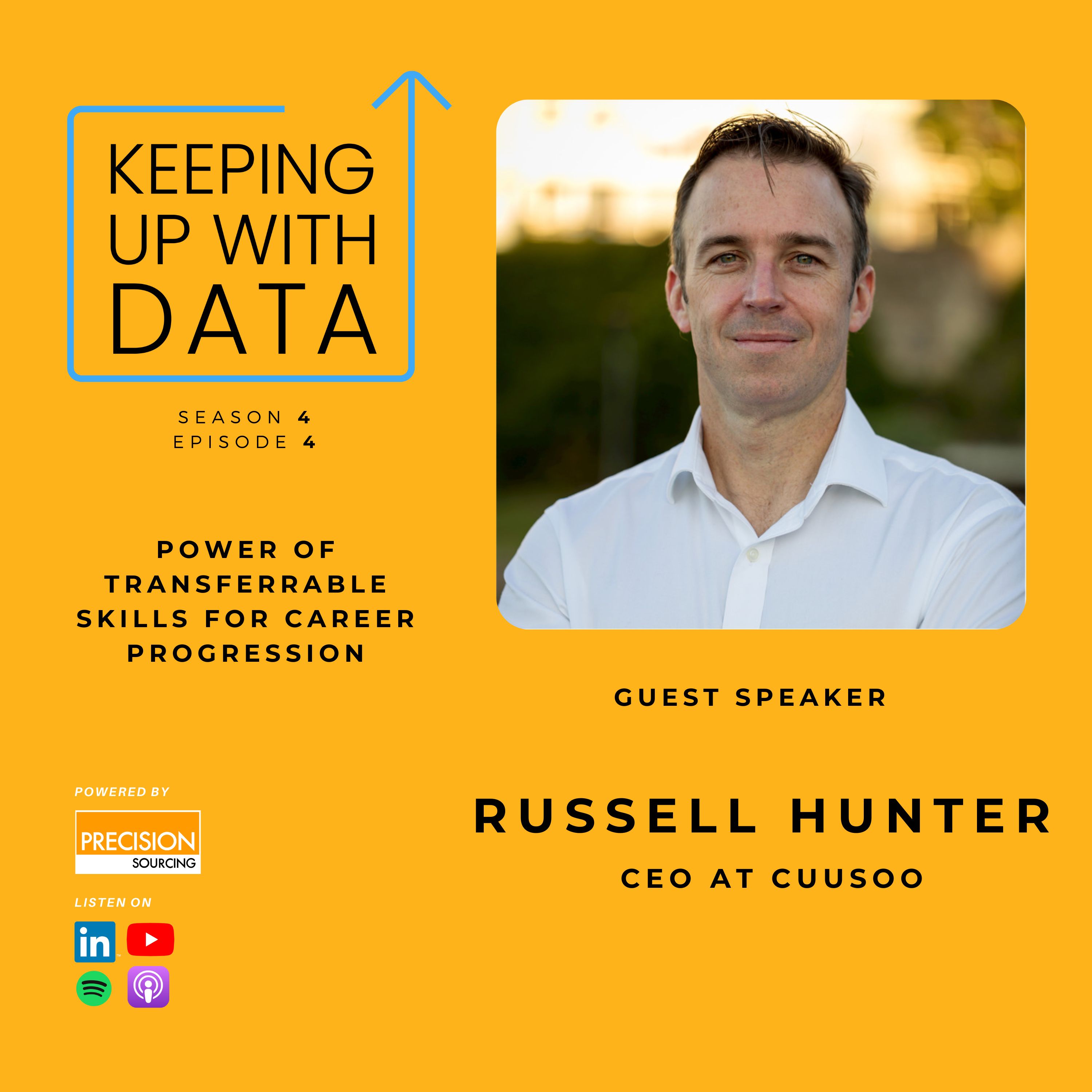 Power of Transferrable Skills For Career Progression With Russell Hunter