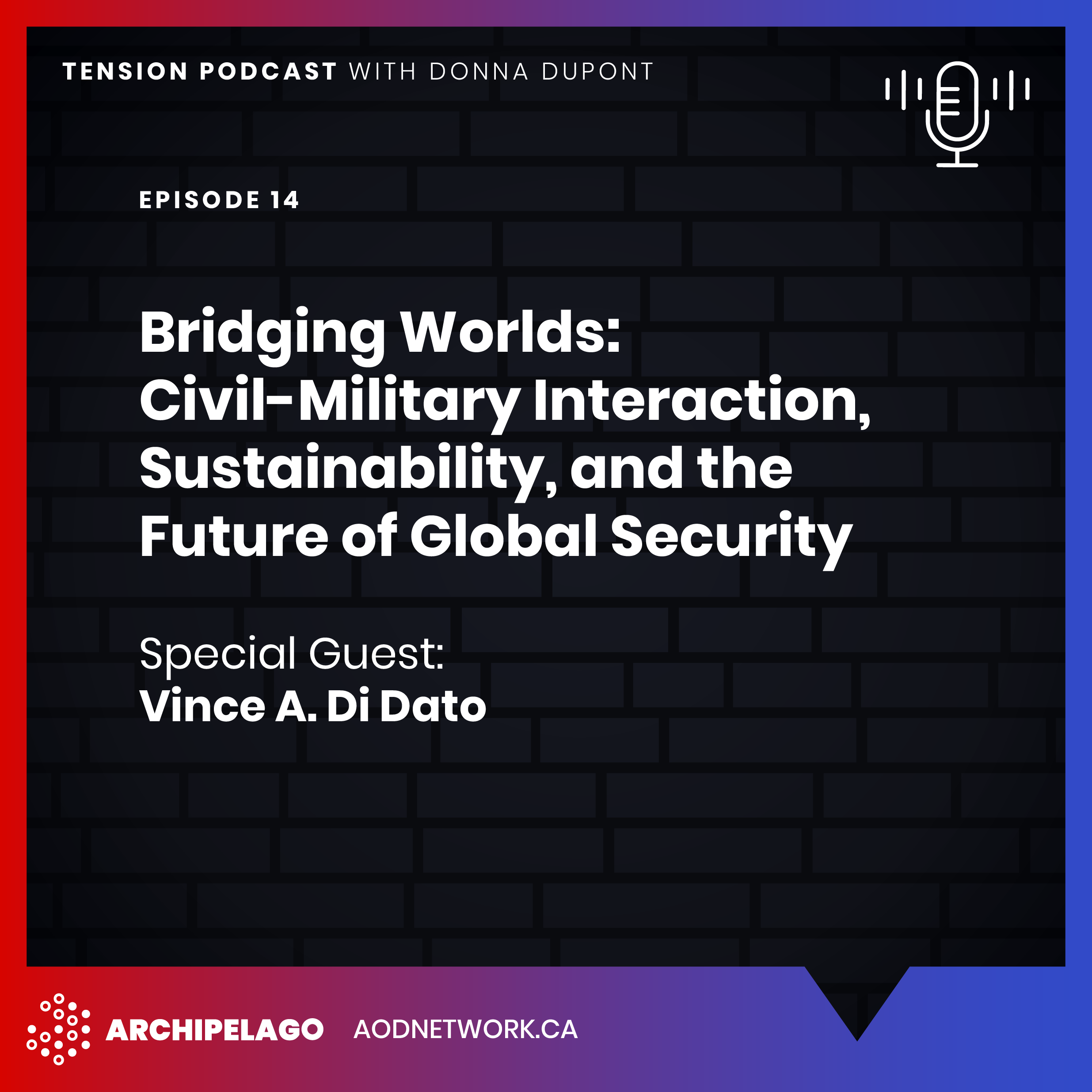 Tension Ep. 14: Bridging Worlds: Civil-Military Interaction, Sustainability and the Future of Global Security